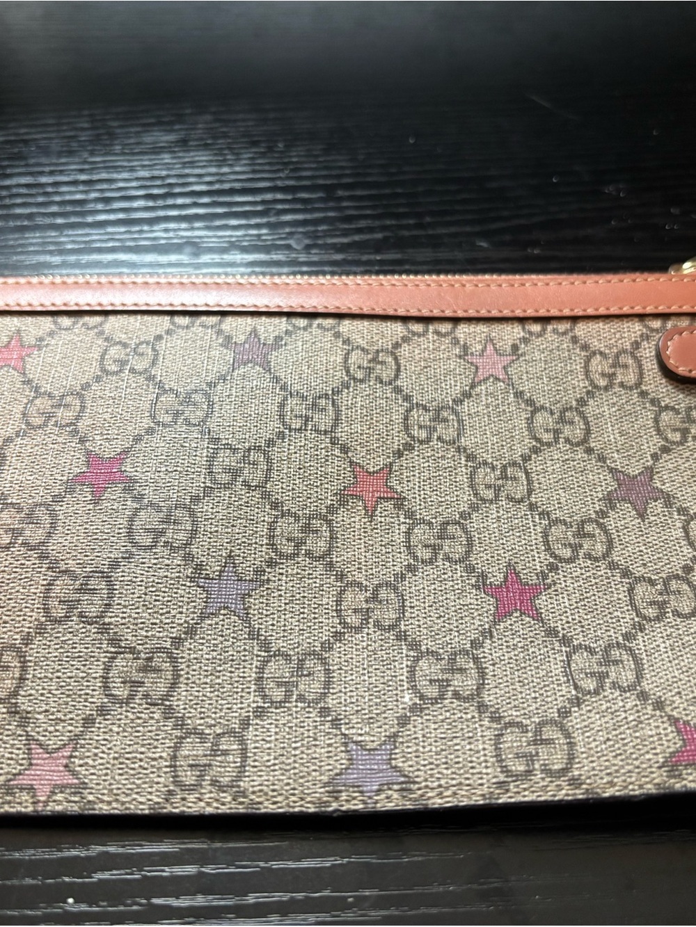 Authentic Gucci GG Supreme Star Tote with Matching Pochette - Rare Edition - Picture 15 of 16